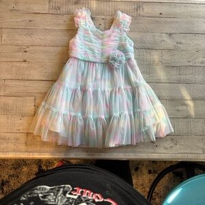 Jona Michelle Pastel Multicolor Formal Dress